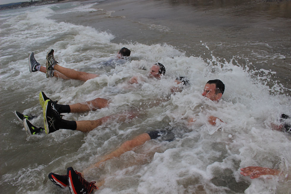 Joe North beach surf torture sea excursion