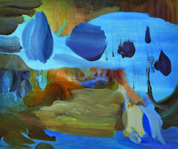 Painting from 2017, 2021 Oil on canvas 68 9/10 × 80 7/10 × 1 3/5 in | 175 × 205 × 4 cm