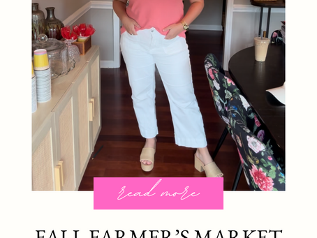 Fall Farmer's Market Outfit Insp