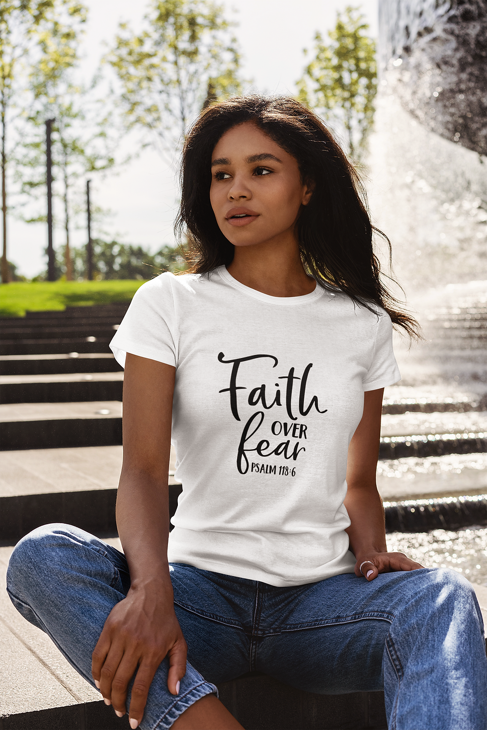 Thumbnail: Faith Over Fear Tshirt