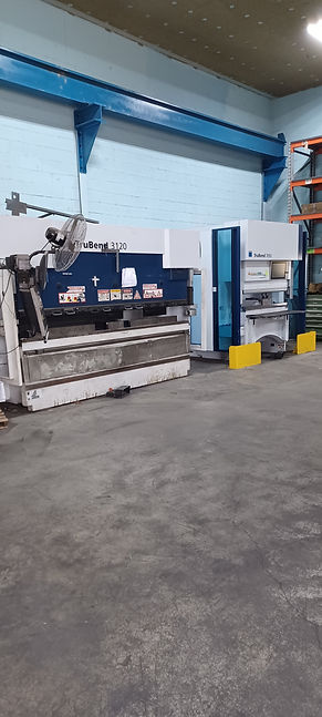 Martin Mfg's Trumpf TruBend 7050 laser cutting machine