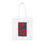 Thumbnail: Bold Poppy Cotton Tote