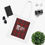 Thumbnail: "Always Writing A Story" Red Tartan Tote