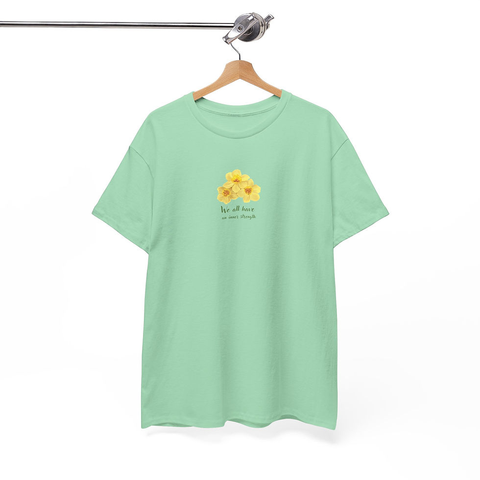 Thumbnail: We All Have An Inner Strength Daffodil Tee