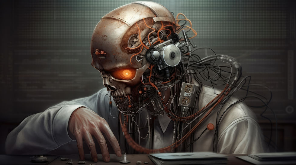 AI Weaponized Robot