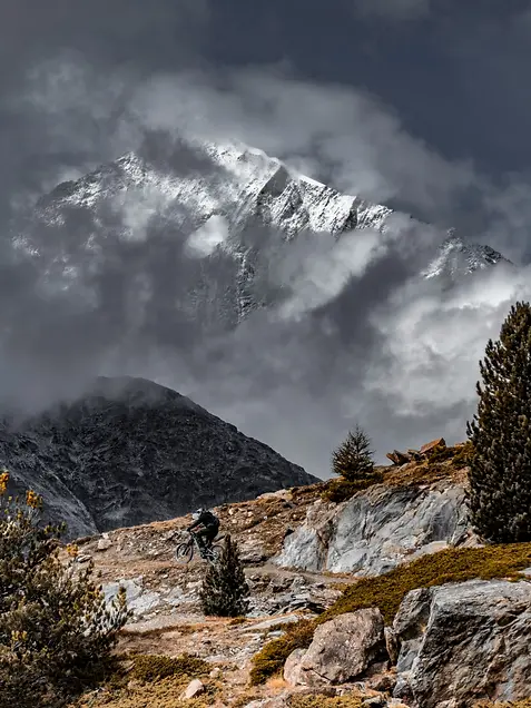 e bike tour in Valais on the best trails