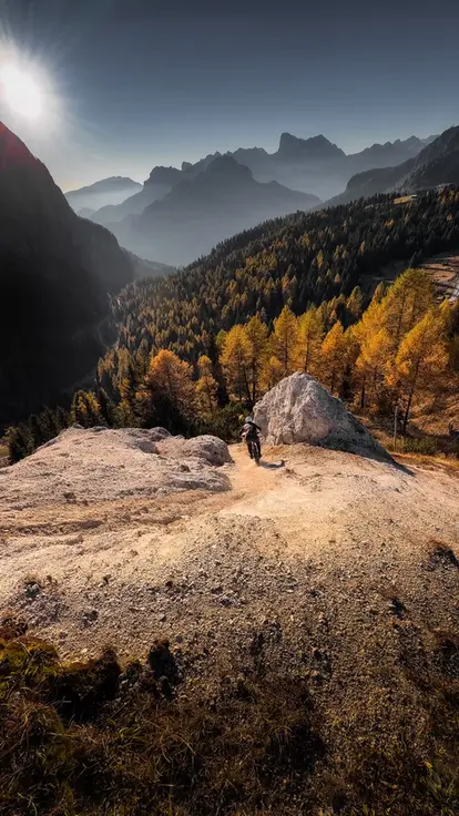 riding in the dolomites is as good as it gets with pure biking