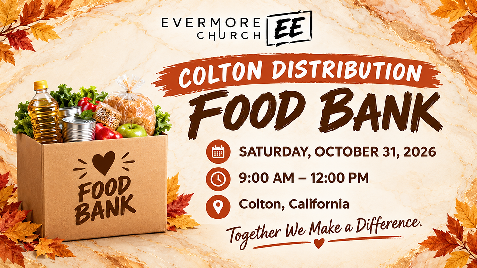 Colton Distribution Food Bank