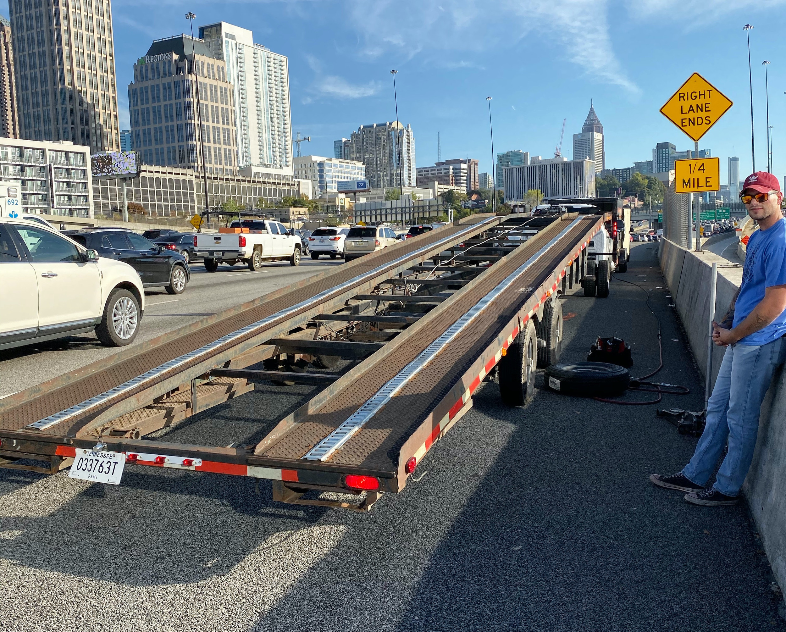 Trailer Tire Repair Atlanta, Ga 3030 Roadside Assistance LLC.