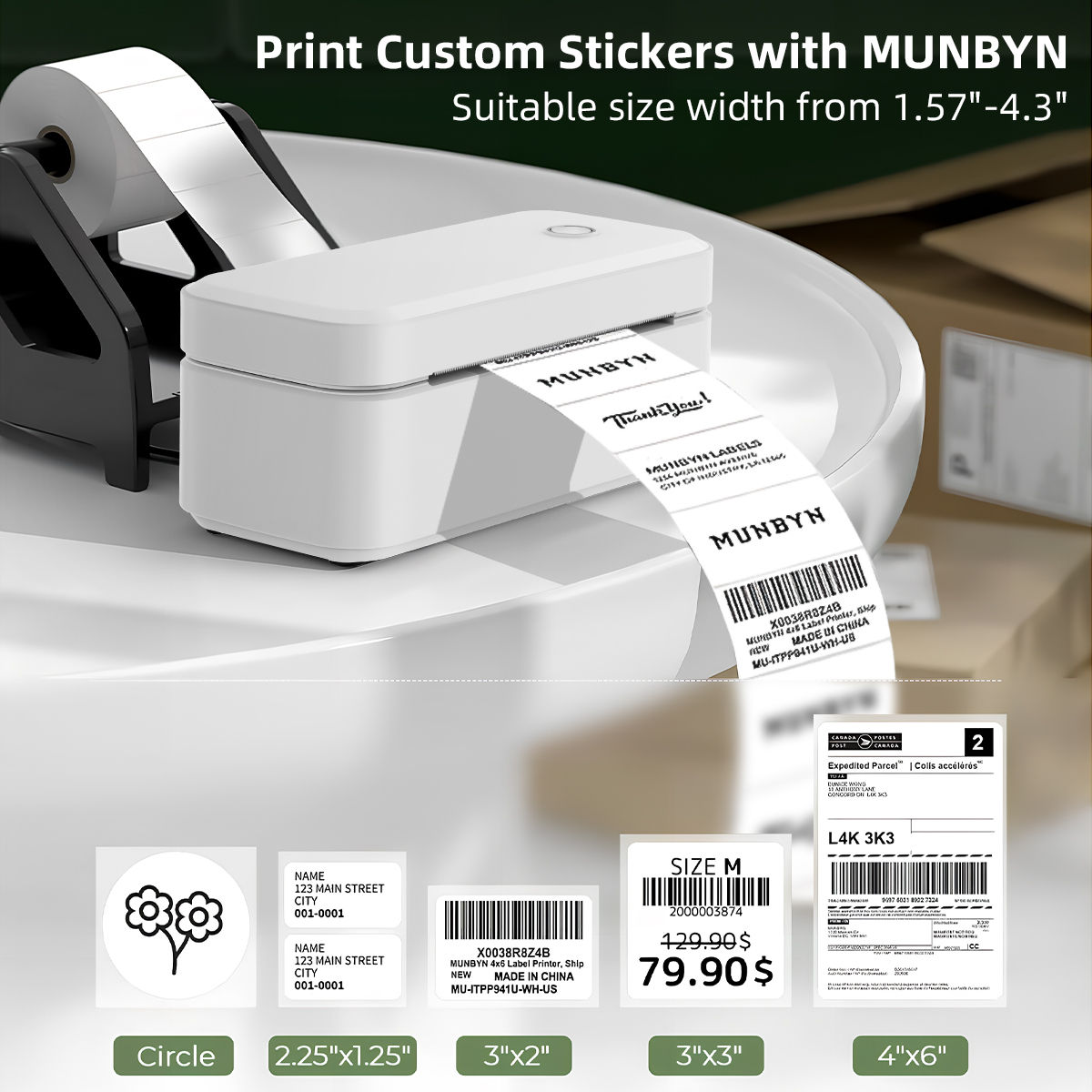 Thermal Label Printer (Electronic Waybill Printer)