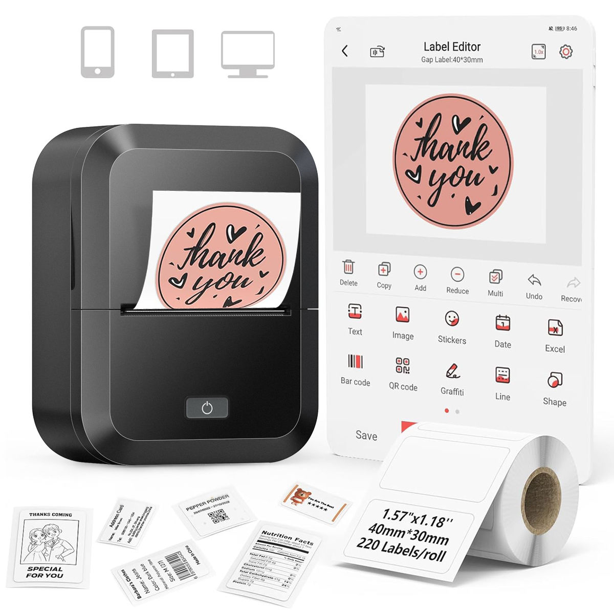 Thermal Label Printer X2