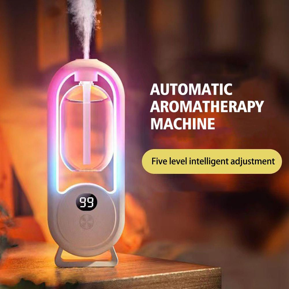 Automatic Fragrance Diffuser, USB Powered Essential Oil Diffuser with Spraying &