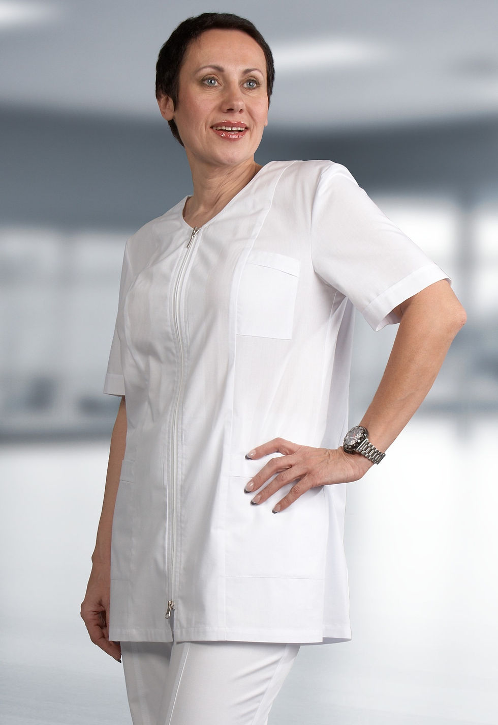 Блузон на молнии