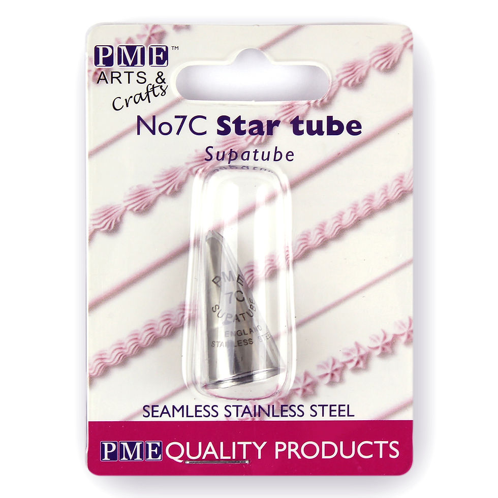 縮圖：ST7C PME 花嘴 7C 號 (八角星形 口內縮) STAR TUBE 7C