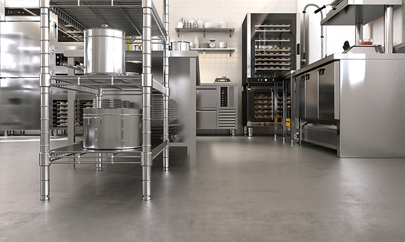 Photo of commercial kitchen