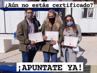 Certifícate con nosotros en las Jornadas profesionales...