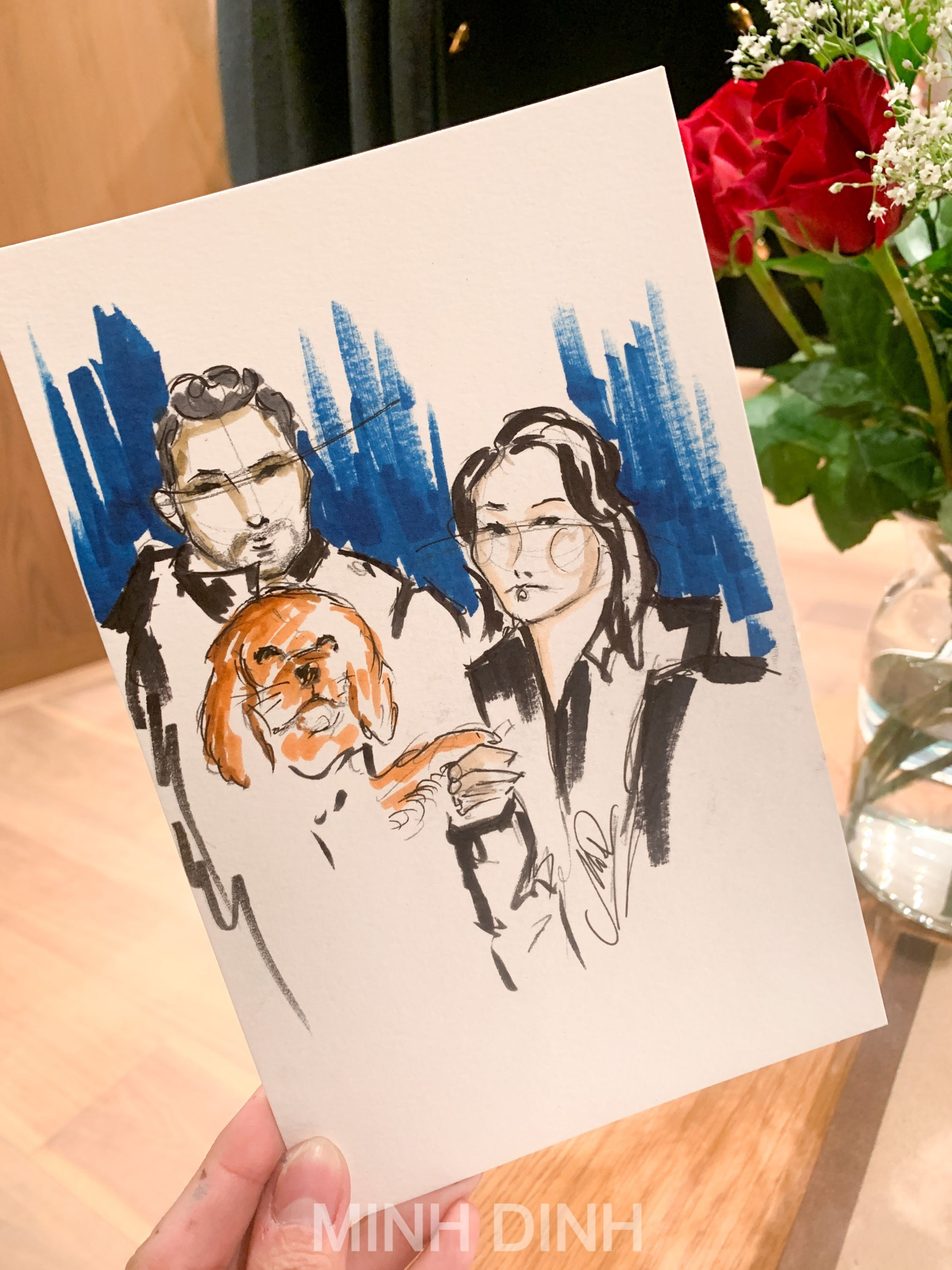 Fashion Illustration marker sketch