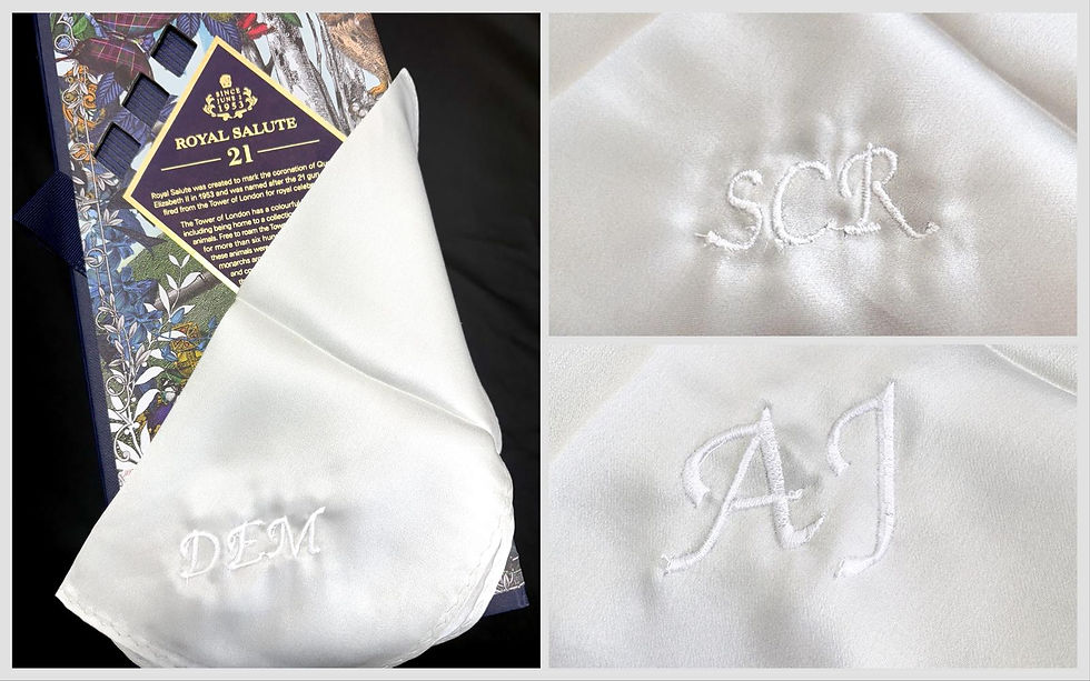 Live embroidery in Dallas, sample machine embroidery