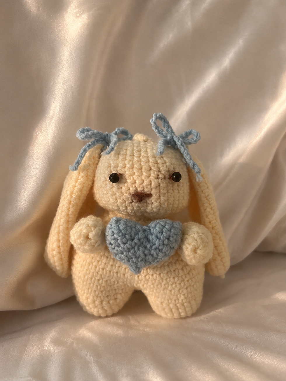 Mixed Media-  Crochet bunny