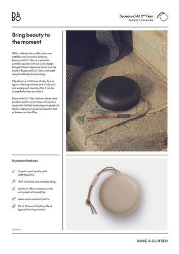Beosound A1 2nd Gen | Approved Used B&O