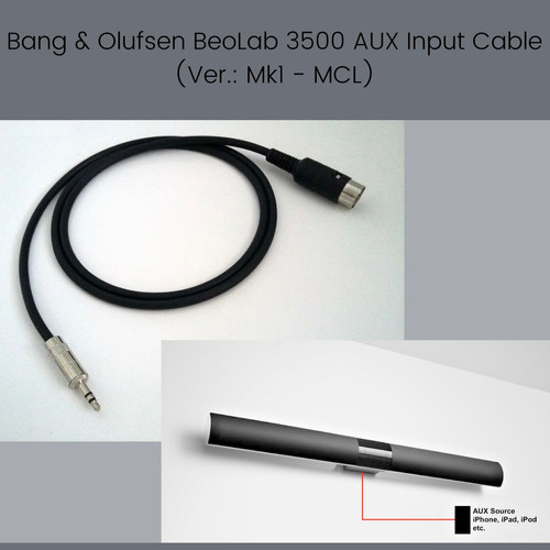 Jack Plug to Din Plug BeoLab 3500 Mk1 (MCL) Approved Used B&O