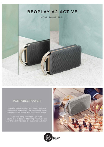 値下げ不可B&O BEOPLAY A2 Activeバングアンドオルフセン Bang&Olufsen B&O PLAY Beoplay A2 [black] 価格比較 - 価格.com