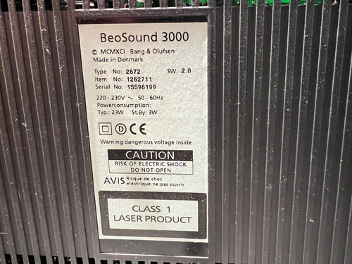 Beosound 3000 | Approved Used B&O