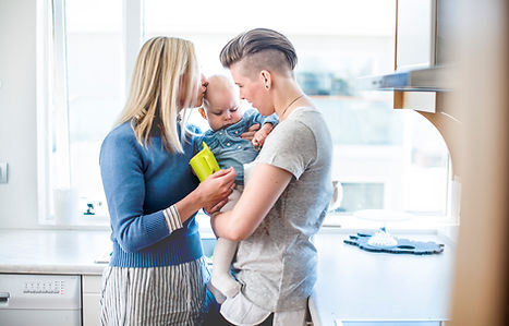 Couple avec leur bébé