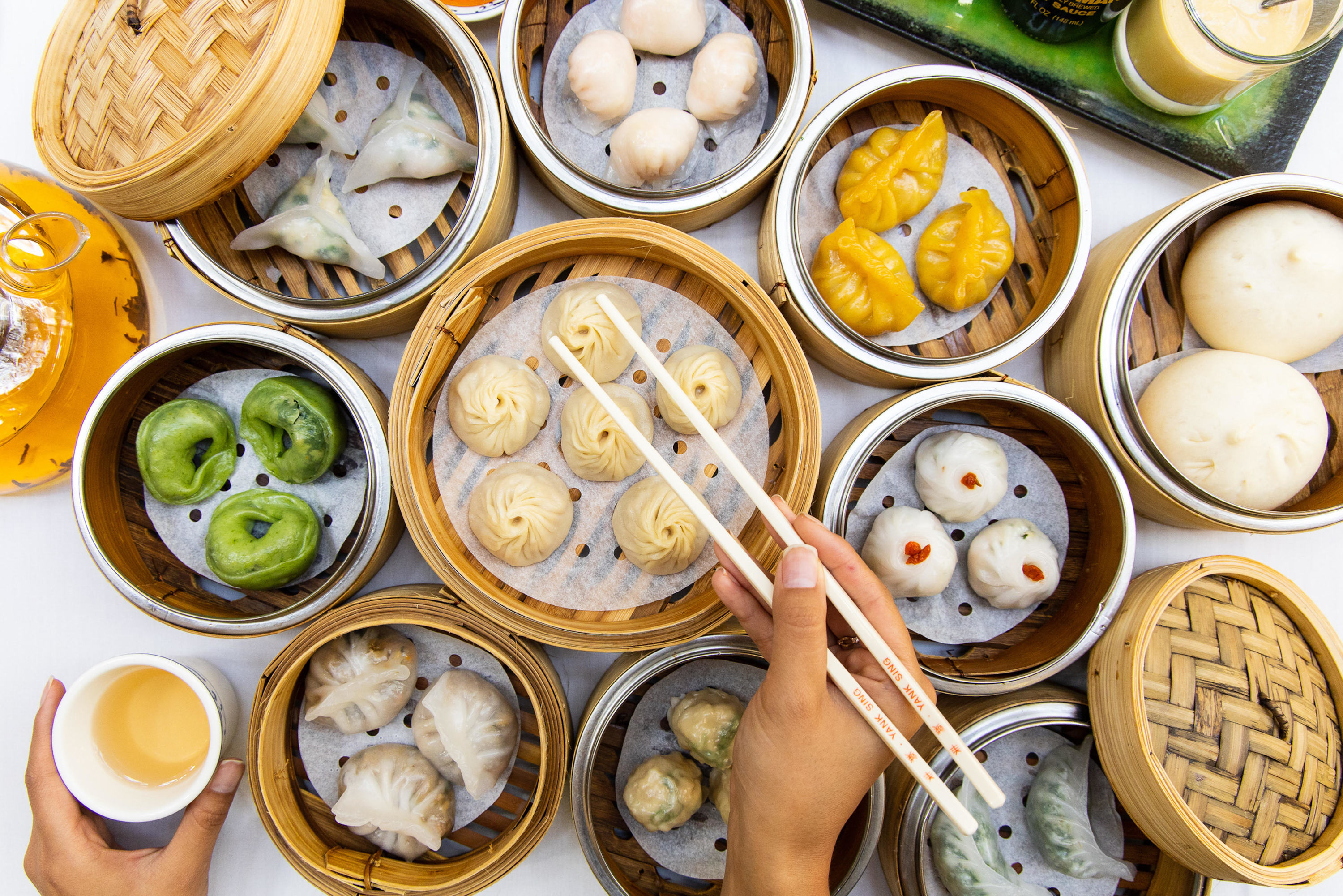Arranged Food and Objects