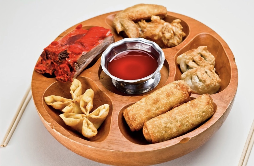Arranged Food and Objects