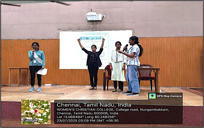 A skit highlighting the impact of peer pressure on drug addiction