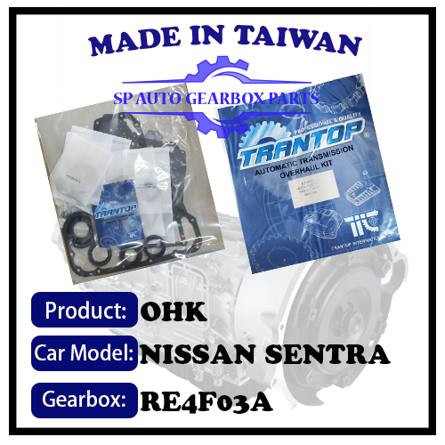 RE4F03 NISSAN SENTRA N16 AUTO TRANSMISSION GEARBOX OVERHUAL KIT ORING
