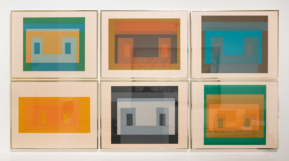 Six Varients, Josef Albers (1969)
