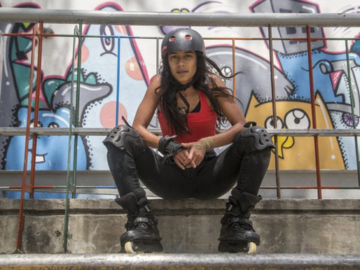 Con o sin apoyo, María de los Ángeles busca sumar más triunfos en el roller freestyle