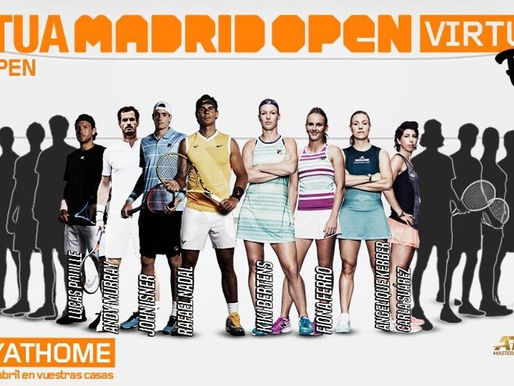 Abierto de Madrid de Tenis se confirma en modo virtual