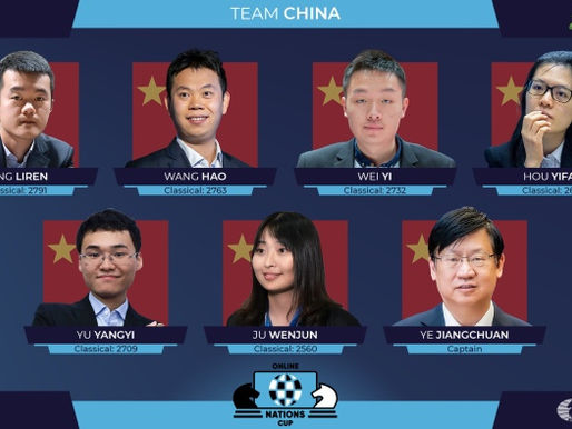 China toma la delantera en Online Nations Cup