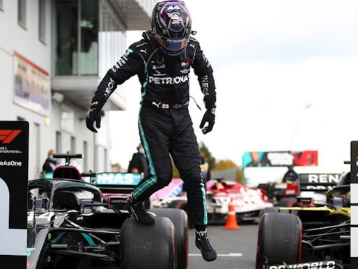 Lewis Hamilton histórico al imponerse en GP de Eifel