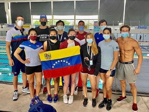 Nadadores venezolanos buscan cupo a Tokio en clasificatorio en Argentina