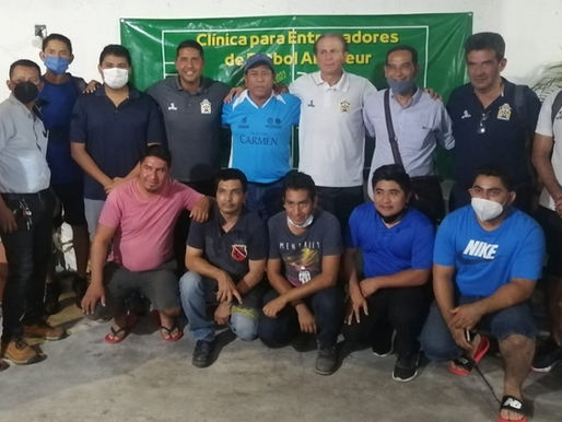 Inter Playa y Liga Colosio de Fútbol realizan taller formativo