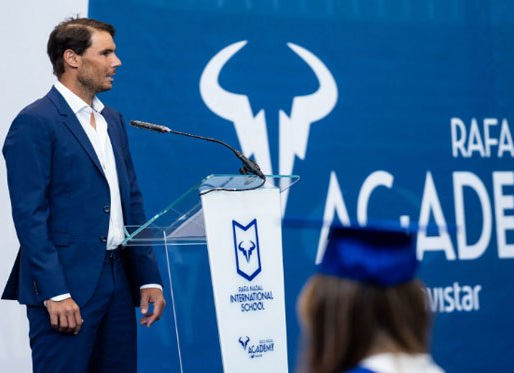 Academia Rafael Nadal gradúa nueva camada de tenistas