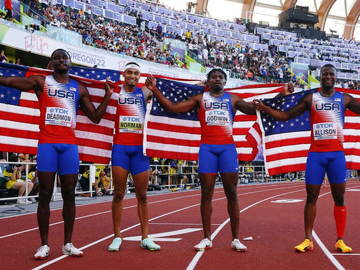 Estados Unidos hace respetar su casa en el Mundial de Atletismo
