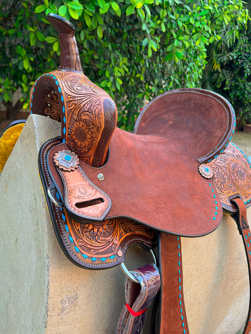 Miniatura: BXBR 4034 Barrel Racer Pommel View