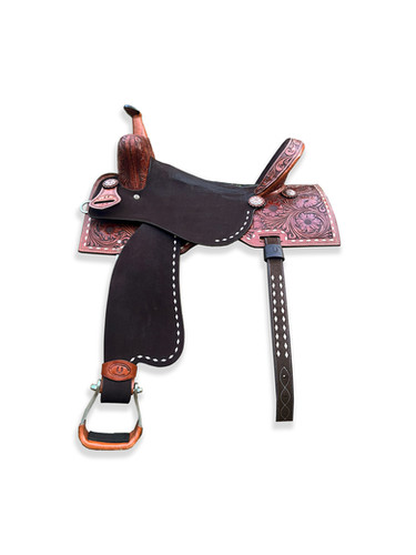 BXBR 4066 - Barrel Saddle | Balius and Xanthus Saddlery