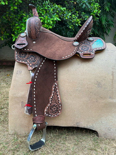 BXBR 4044 - Barrel Saddle | Balius and Xanthus Saddlery