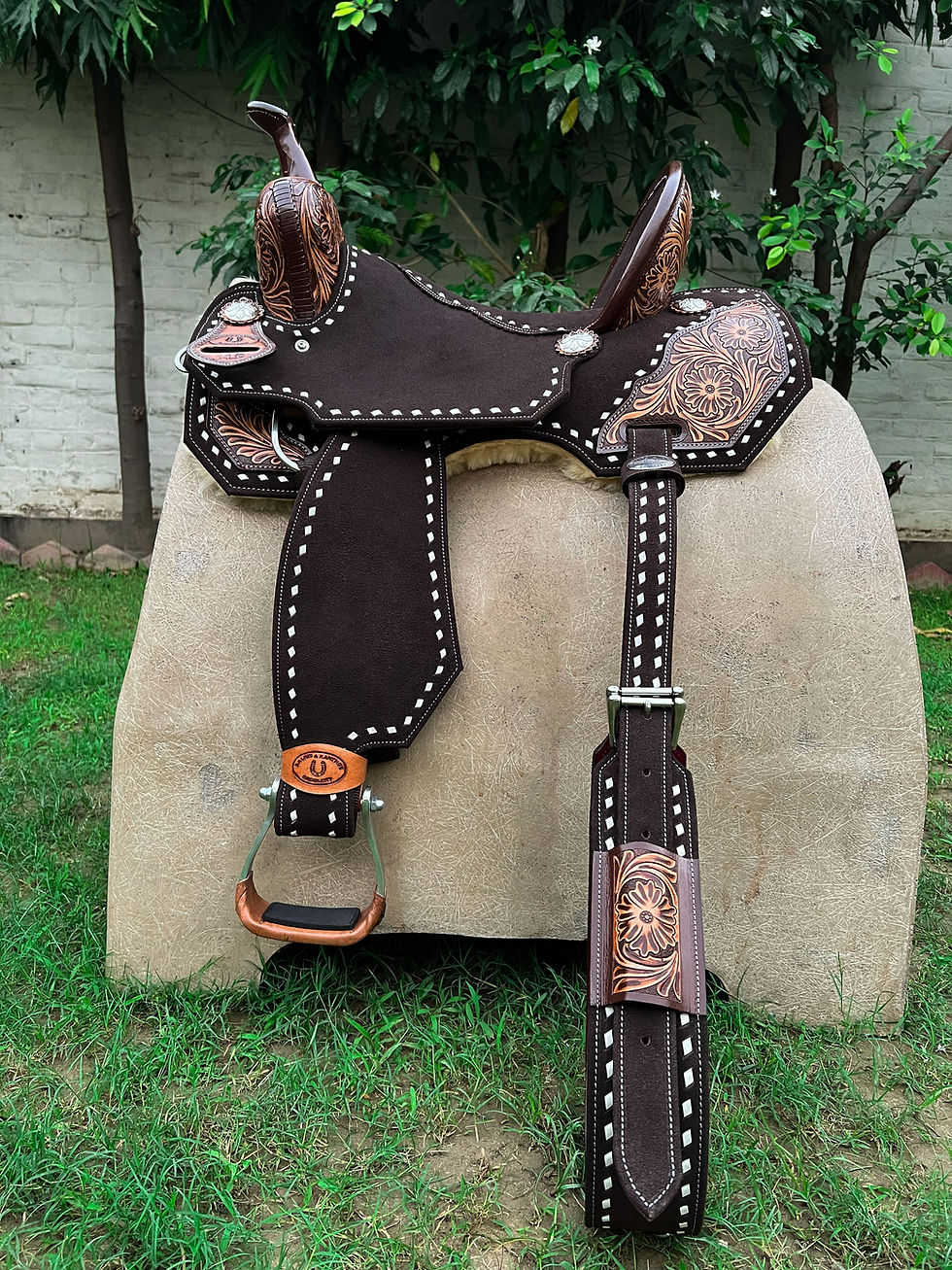 Miniatura: BXBR 4074 - Barrel Racer Girth View