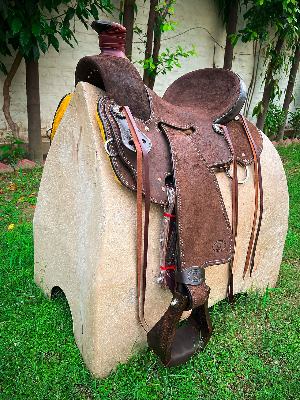 Miniature : BXRS 6002 - Ranch Saddle Front View