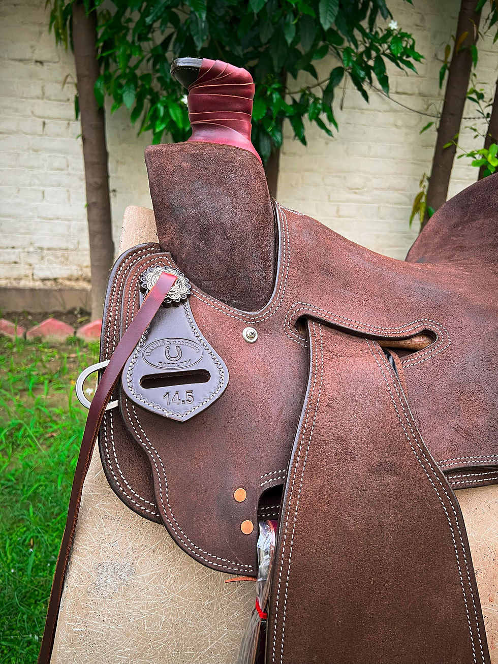 Miniature : BXRS 6002 - Ranch Saddle Side View