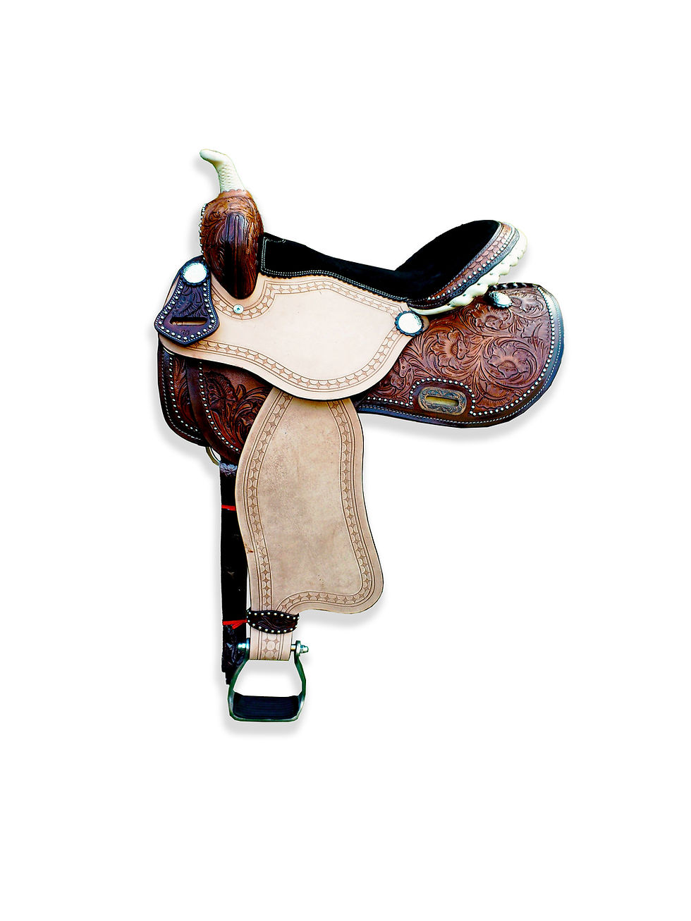 BXBR 4004 Barrel Saddle Front View