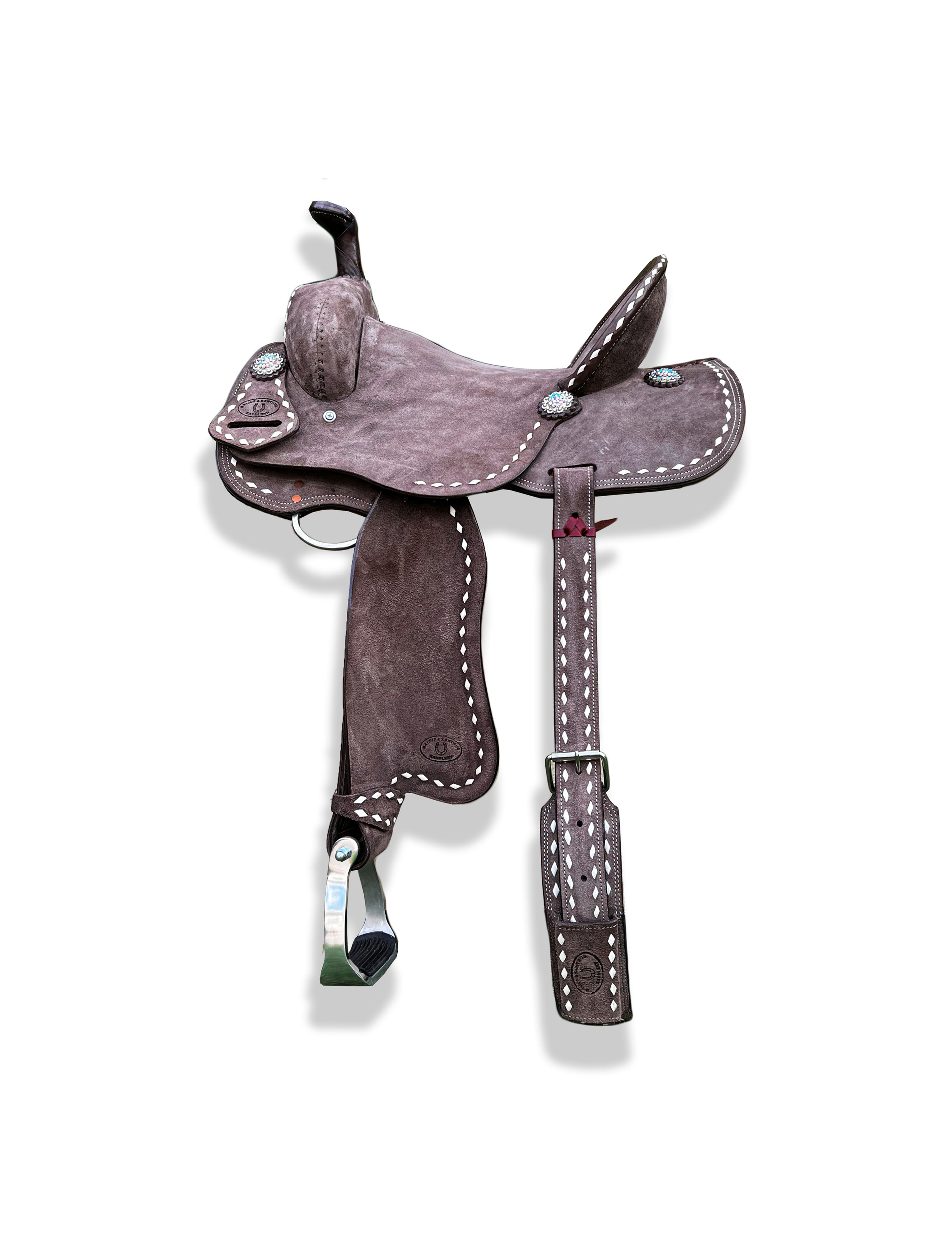 16" Khaki Barrel Saddle