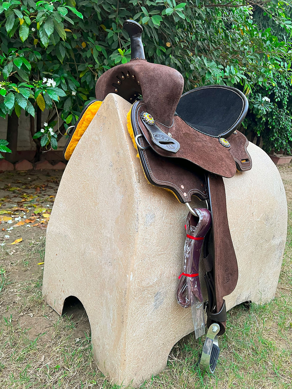 Thumbnail: BXBR 4042 Barrel Saddle Side View